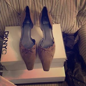 Suede brown classy ! Slim fit foot size 9.5